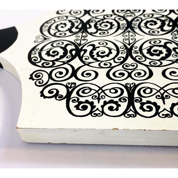 Vtg Inarco Painted Wood Cheese Cutting Board Wall Hanging Kitchen Decor Japan - Picture 4 of 8